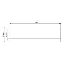 GWK Silver System Rohrdämmung, DN 125, 145x300mm, 1m, Silber, 100 Prozent nach GEG, 435... GWK-4351453000 4030095057654 (Abb. 1)