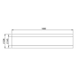 GWK Silver System Rohrdämmung, DN 125, 145x228mm, 1m, PIR, Silber, 50 Prozent nach GEG,... GWK-4351452280 4030095056909 (Abb. 1)