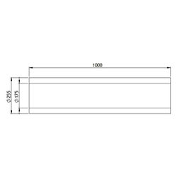 GWK Silver System Rohrdämmung, DN 150, 175x255mm, 1m, Silber, 50 Prozent nach GEG, 4351... GWK-4351752550 4030095056916 (Abb. 1)