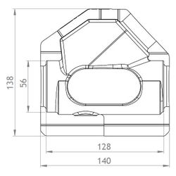 GWK EPP-Box Armaturendämmschale Serie ST, DN 32, für Strangregulierventil mit IG, Anthr... GWK-5222032001 4030095026278 (Abb. 1)