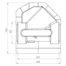 GWK EPP-Box Armaturendämmschale Serie ST, DN 50, für Strangregulierventil mit IG, Silbe... GWK-5222050002 4030095030916 (Abb. 1)