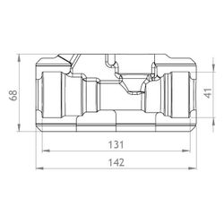 GWK EPP-Box Serie ST-S DN 20 Silbergrau für Strangventil Danfoss MSV-S, 5292020002... GWK-5292020002 4030095055872 (Abb. 1)