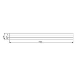 GWK Silver System Rohrdämmung, DN 25, 37x96mm, 1m, PIR, Silber, 4350370960... GWK-4350370960 4030095056800 (Abb. 1)