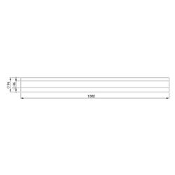 GWK Silver System Rohrdämmung, DN 32, 46x96mm, 1m, PIR, Silber, 4350460960... GWK-4350460960 4030095056787 (Abb. 1)