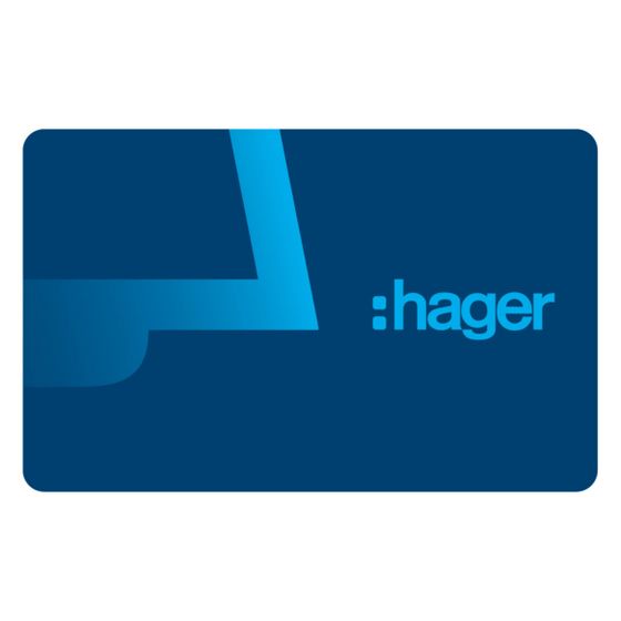 hager Karte für Kartenleser in Außenstation motion oder modular, 3er Pack