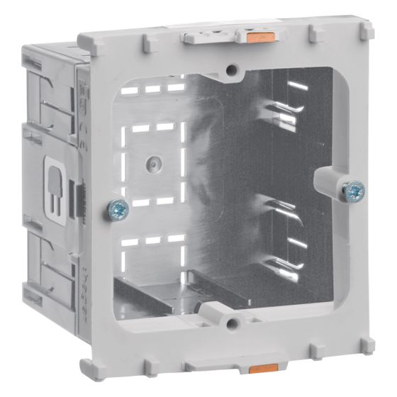 hager Geräteeinbaudose 1-f. Energie f. BR Frontrastend f. tehalit Rahmenblende modular