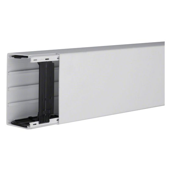 hager LF Leitungsführungskanal / Kabelkanal aus PVC/Kunststoff, 60x110mm, lichtgrau