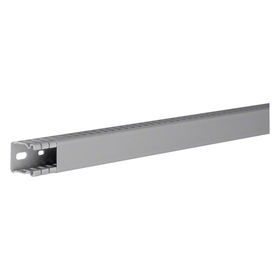 hager Verdrahtungskanal aus PVC BA6 30x25 mm steingrau