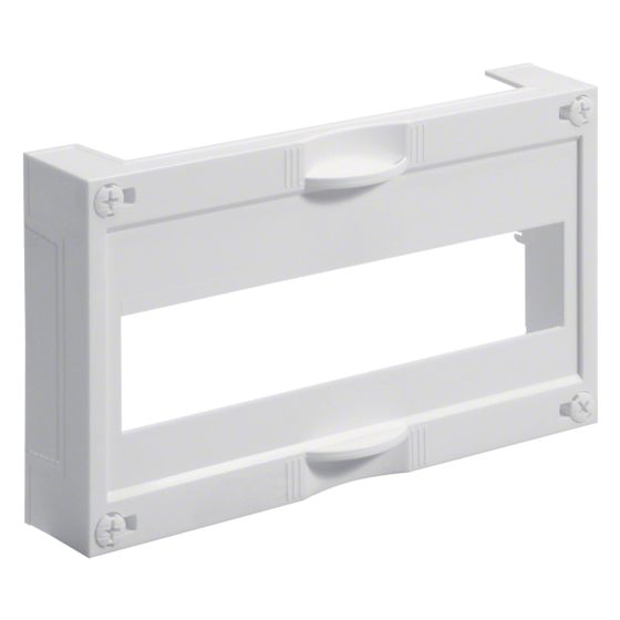 hager Berührungsschutzabdeckung, universN, 150x250mm, 1x 12PLE, Schlitz asymetrisch