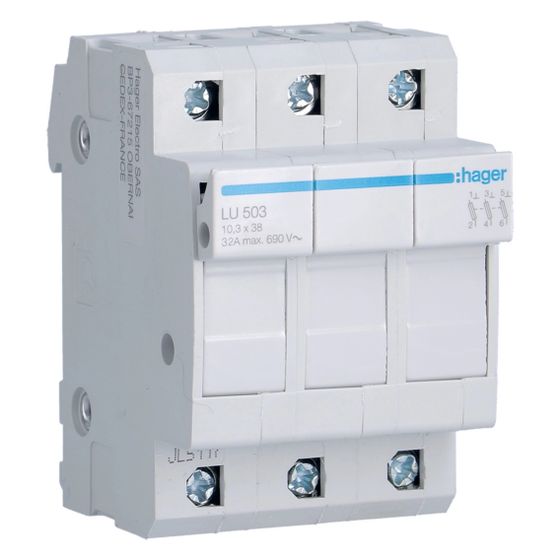 hager Sicherungselement 3P UL 690V L38 3PLE
