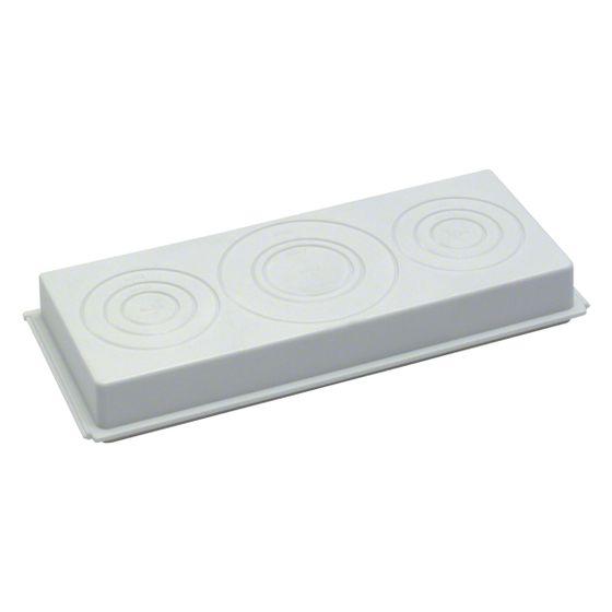 hager Flanschplatte, univers, für Kabelanschlusskasten, mit Vorprägungen M25 bis M80