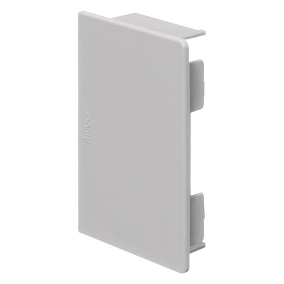 hager Endstück halogenfrei zu Leitungsführungskanal LF/LFH 60x90mm lichtgrau