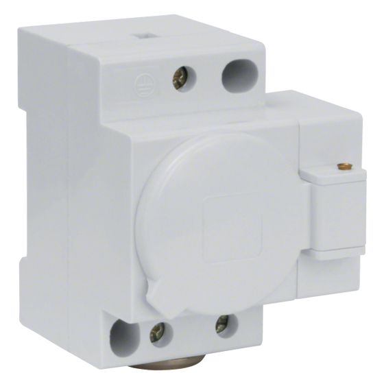 hager Steckdose 16A 250V mit Klappdeckel 3,5PLE