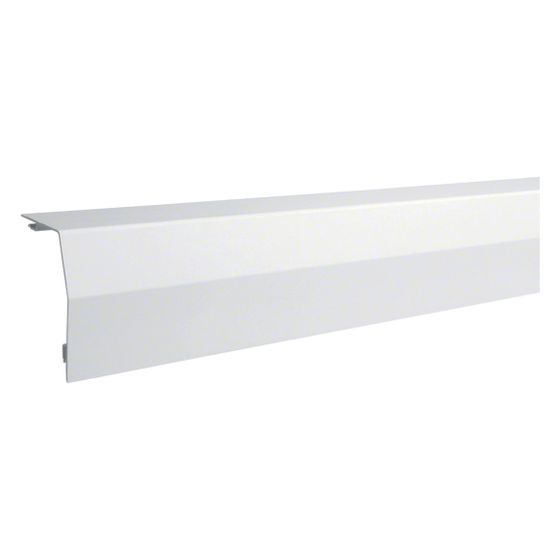 hager Rangierkanal-Abdeckprofil aus PVC zu RK 110x80mm reinweiß