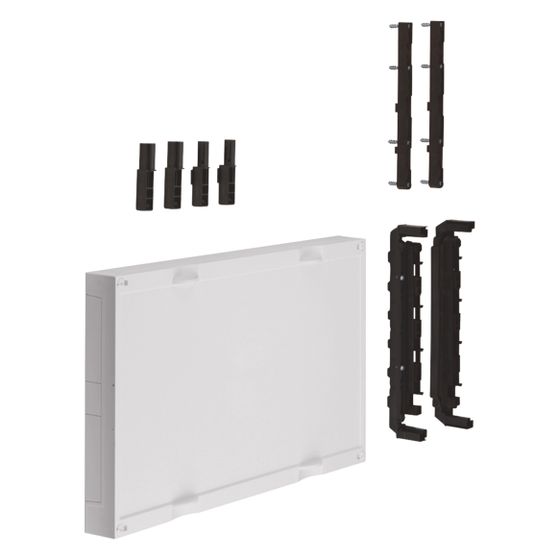 hager Baustein, universN, 300x500mm, für Sammelschienensystem 60mm, 4 polig, waag.