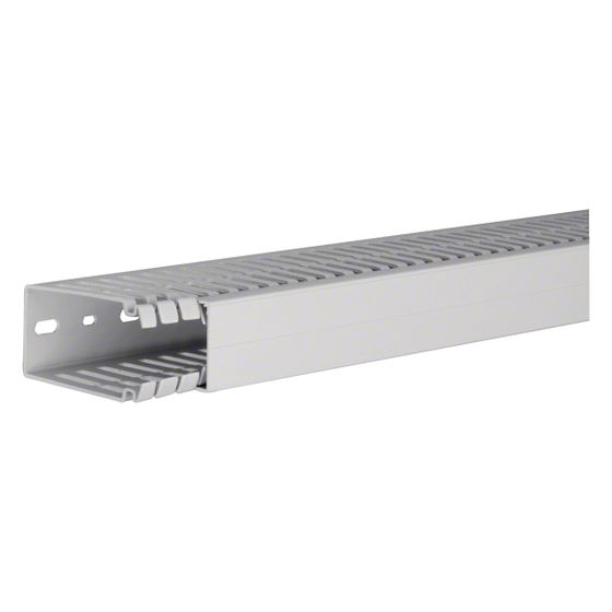 hager Verdrahtungskanal halogenfrei HA7 80x40 mm lichtgrau