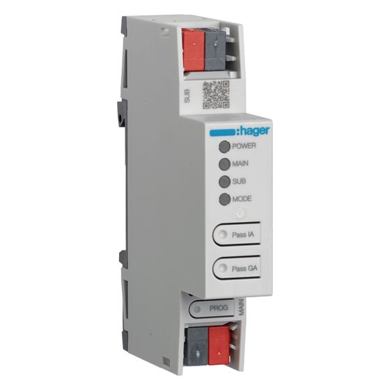 hager Linien-/Bereichkoppler, KNX Secure