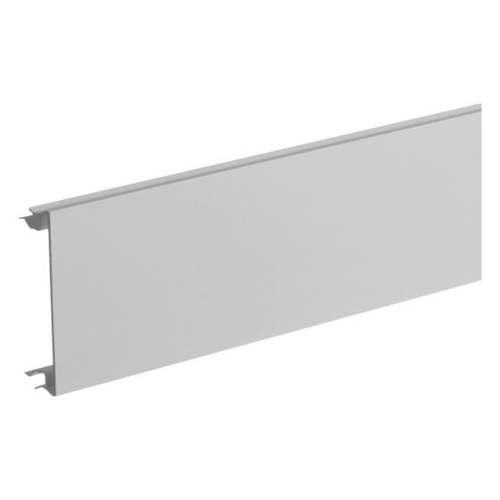 hager Brüstungskanal-Oberteil aus PVC zu BR mit Oberteilbreite 80 mm lichtgrau