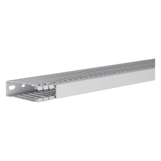 hager Verdrahtungskanal aus PC/ABS halogenfrei zu HA7 80x25mm lichtgrau