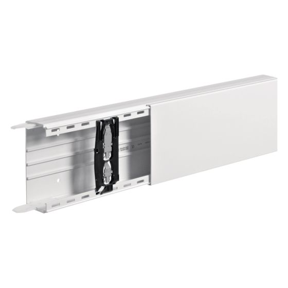 hager LF Leitungsführungskanal/Kabelkanal aus PVC/Kunststoff 60x150mm, verkehrsweiß