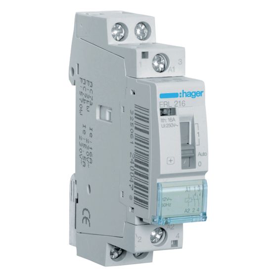 hager Installationsrelais 16A 2S 12V