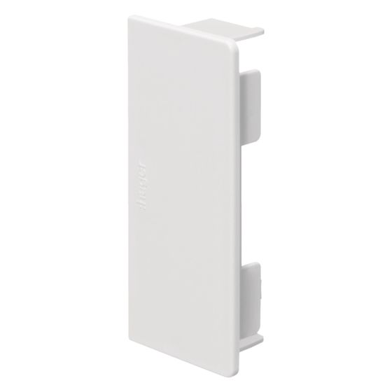 hager Endstück halogenfrei zu Leitungsführungskanal LF 40x90mm verkehrsweiß