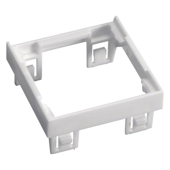 hager Adapterrahmen 45x45mm aus Polyamid weiß für 1 Montageplatte Datentechnik