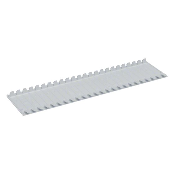 hager Abdeckstreifen universal 12M RAL7035