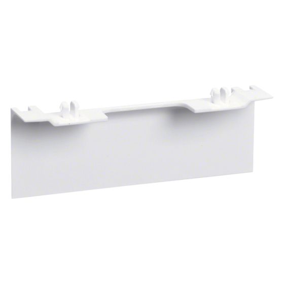 hager Geräteträgerschürze für Geräteträger universal design SL 20x80mm verkehrsweiß