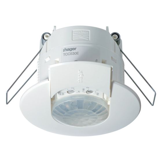 hager Präsenzmelder KNX, Multikanal zur 2-Zonen-Konstantlichtregelung