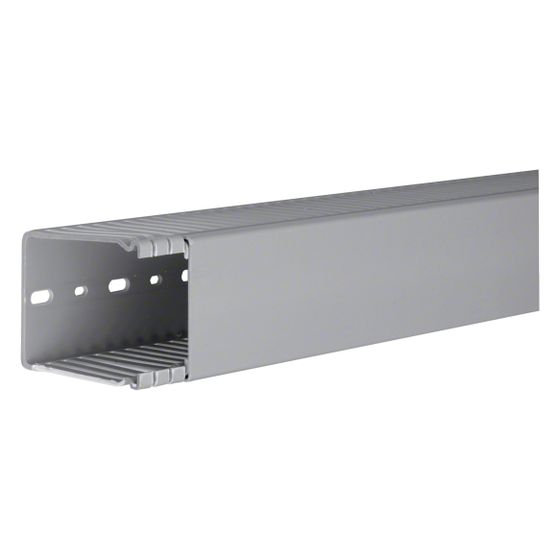 hager Verdrahtungskanal aus PVC BA6 80x60 mm steingrau