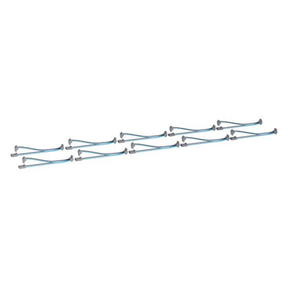 hager Y-Leitung, universZ, 2 x 200 mm, sw/bl, 1 Stecker/2 Buchse, VPE 10 Stück