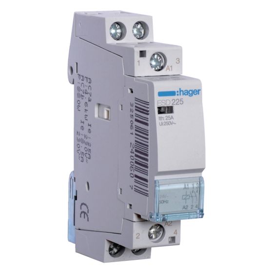 hager InstallationsSchütze 25A 2S 24V