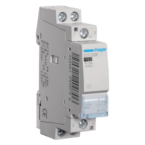 hager InstallationsSchütze 25A 2Ö 230V