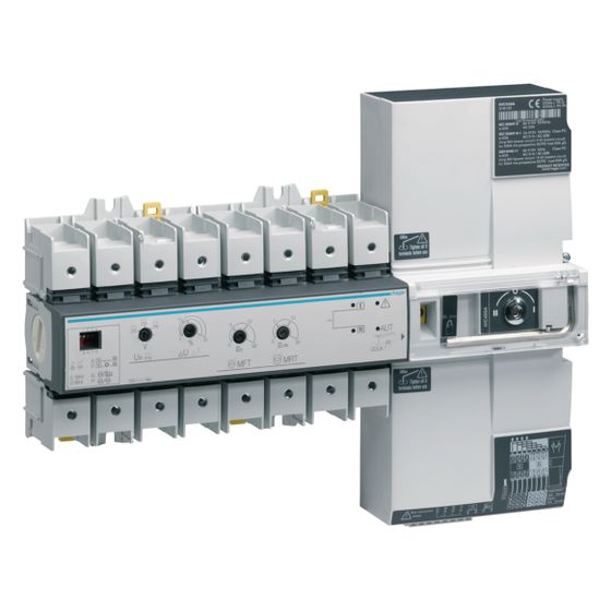 hager Automatischer Lastumschalter mit Schaltstellungsanzeige, 4-polig, 63A, 400V