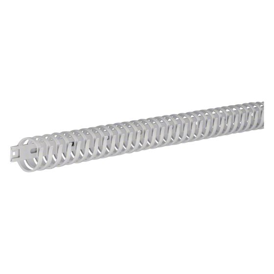 hager Verdrahtungskanal flexibel aus Polyamid halogenfrei 30 mm L 0,5m lichtgrau