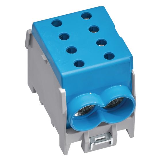 hager Hauptleitungsabzweigklemme 1polig, 4x70mm2, IP20, Farbe: Blau