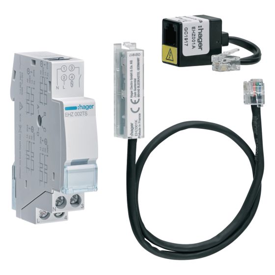 hager eHZ EDL-Tarifmanagement Set für elektronische Haushaltszähler