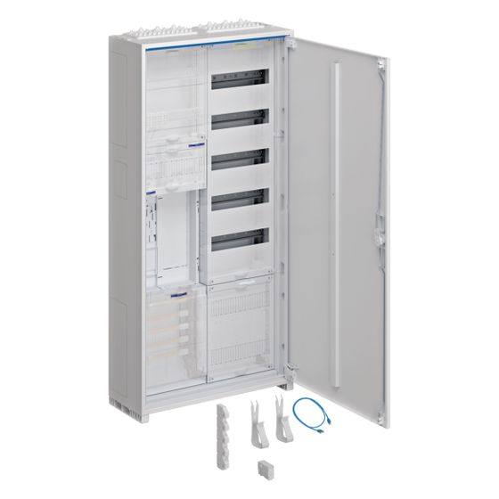 hager Komplettschrank univers Z 1ZP BKE-I APZ VT5 H 1100 mm 2-feldig HLAK-5p. ESA
