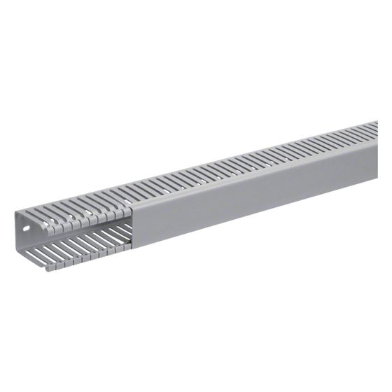 hager Verdrahtungskanal BA6 aus PVC / Kunststoff 60x40mm steingrau
