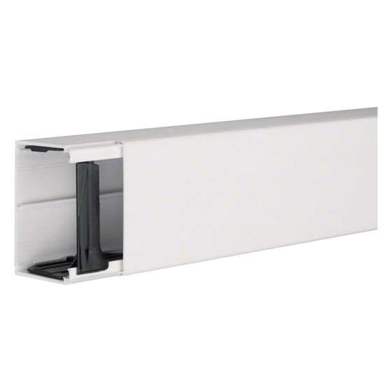 hager LF Leitungsführungskanal / Kabelkanal aus PVC/Kunststoff, 60x90mm, verkehrsweiß