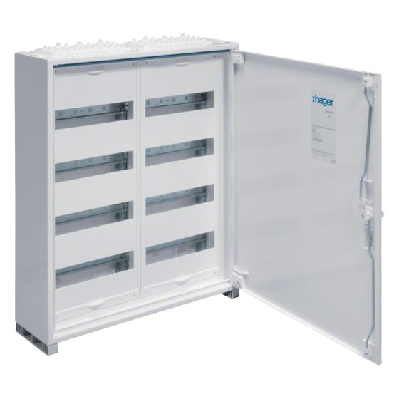hager Feldverteiler Aufputz, 650x550x161, univers, IP44, SKII, 96PLE, QuickConnect