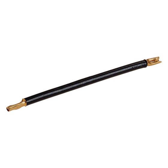 hager Kabelbrücke NYAF 6 mm2, 110mm lang, Stift, Farbe schwarz
