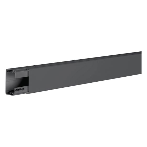 hager Leitungsführungskanal PVC, LF 30x45mm graphitschwarz