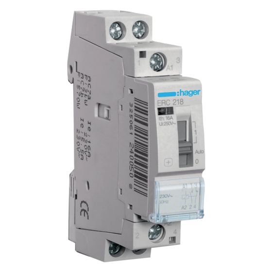 hager Installationsrelais 16A 1S + 1Ö 230V