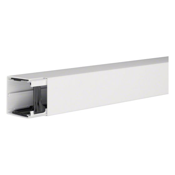 hager LF Leitungsführungskanal / Kabelkanal aus PVC/Kunststoff, 60x60mm, verkehrsweiß