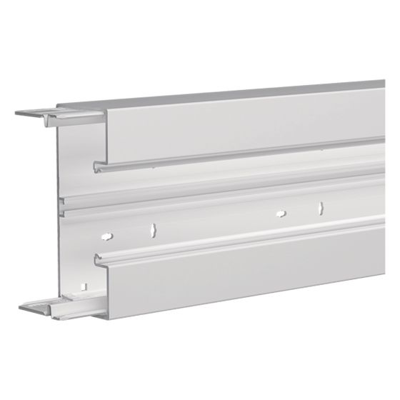 hager Brüstungskanal-Unterteil zu BRH, Oberteil 80mm, 68x170x2000mm, Verkehrsweiß