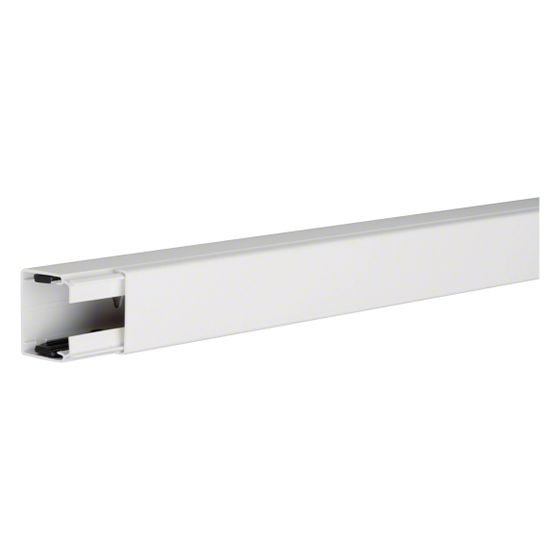hager LF Leitungsführungskanal / Kabelkanal aus PVC/Kunststoff, 40x40mm, verkehrsweiß