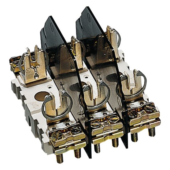 hager Sicherungsunterteil NH00 3x160A, mit Käfigklemme bis 70mm2, für Montageplatte