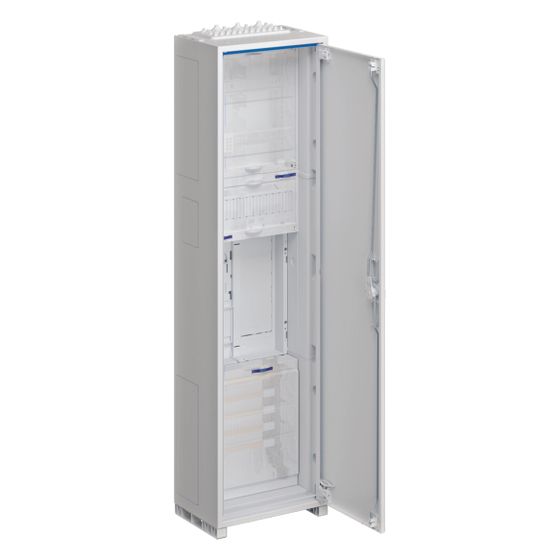 hager Komplettschrank, univers Z, 1 Zählerplatz, BKE-I, H 1100 mm, 1-feldig